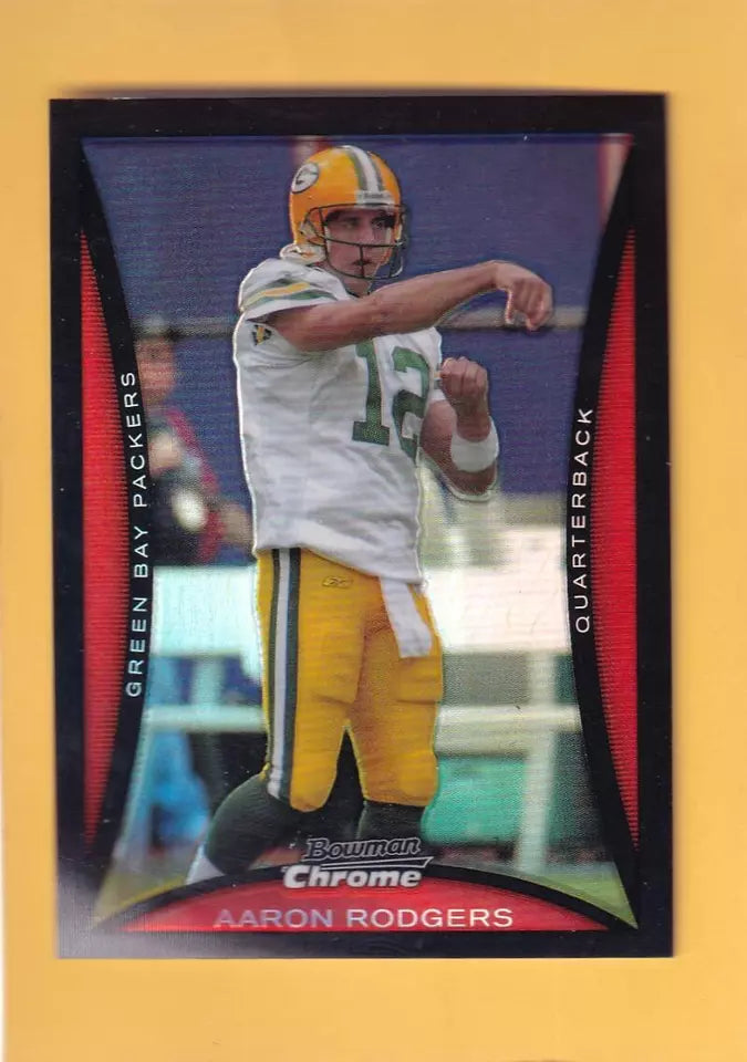 2008 Bowman Chrome Refractors #BC135 Aaron Rodgers NM-MT+ Green Bay Packers