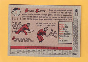 2019 Topps Archives Purple #37 Bruce Sutter NM-MT+ 136/175 St. Louis Cardinals