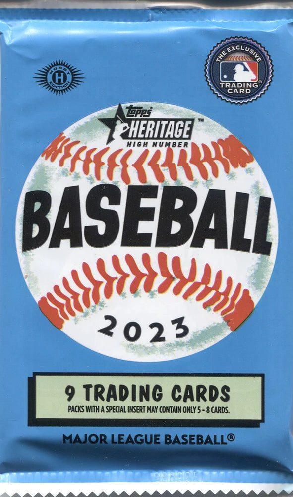 2023 Topps Heritage Higher Number Baseball Pack