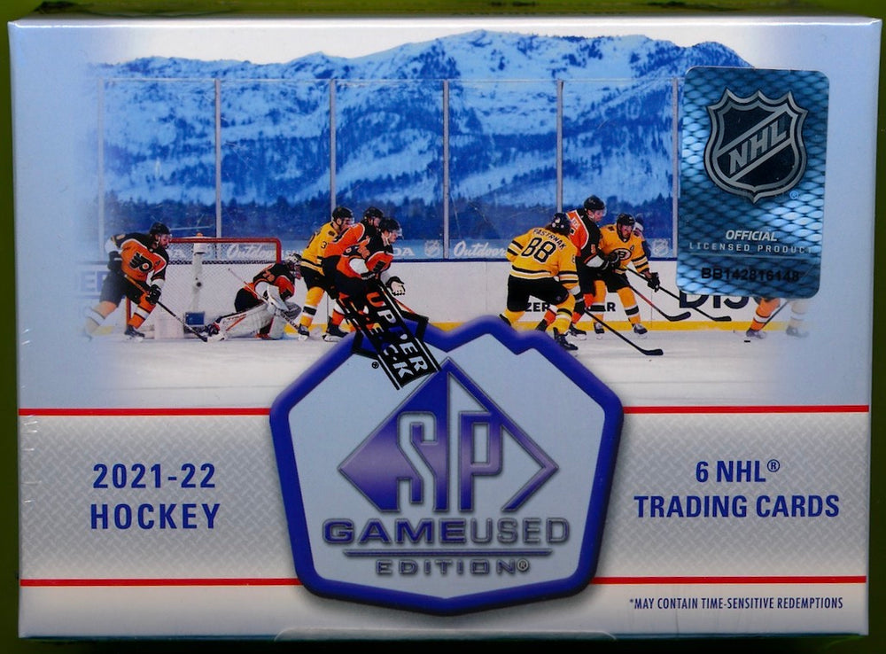 Upper Deck 2021-22 SP Game Used Hockey Box