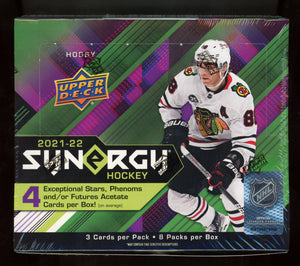 
                
                    Load image into Gallery viewer, Upper Deck 2021-22 Synergy Hockey Box
                
            
