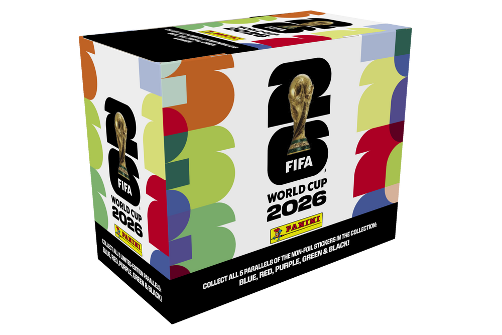 2026 Panini FIFA World Cup Soccer Stickers Box (25 Packs) – Lefty's Sports