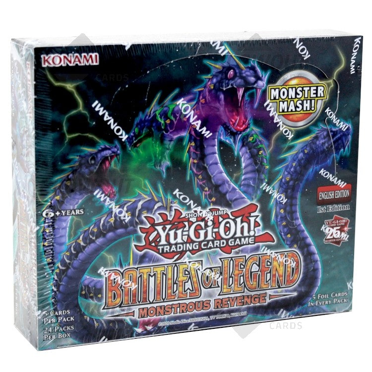 
                
                    Load image into Gallery viewer, YuGiOh Battles Of Legend Monstrous Revenge Booster Box
                
            