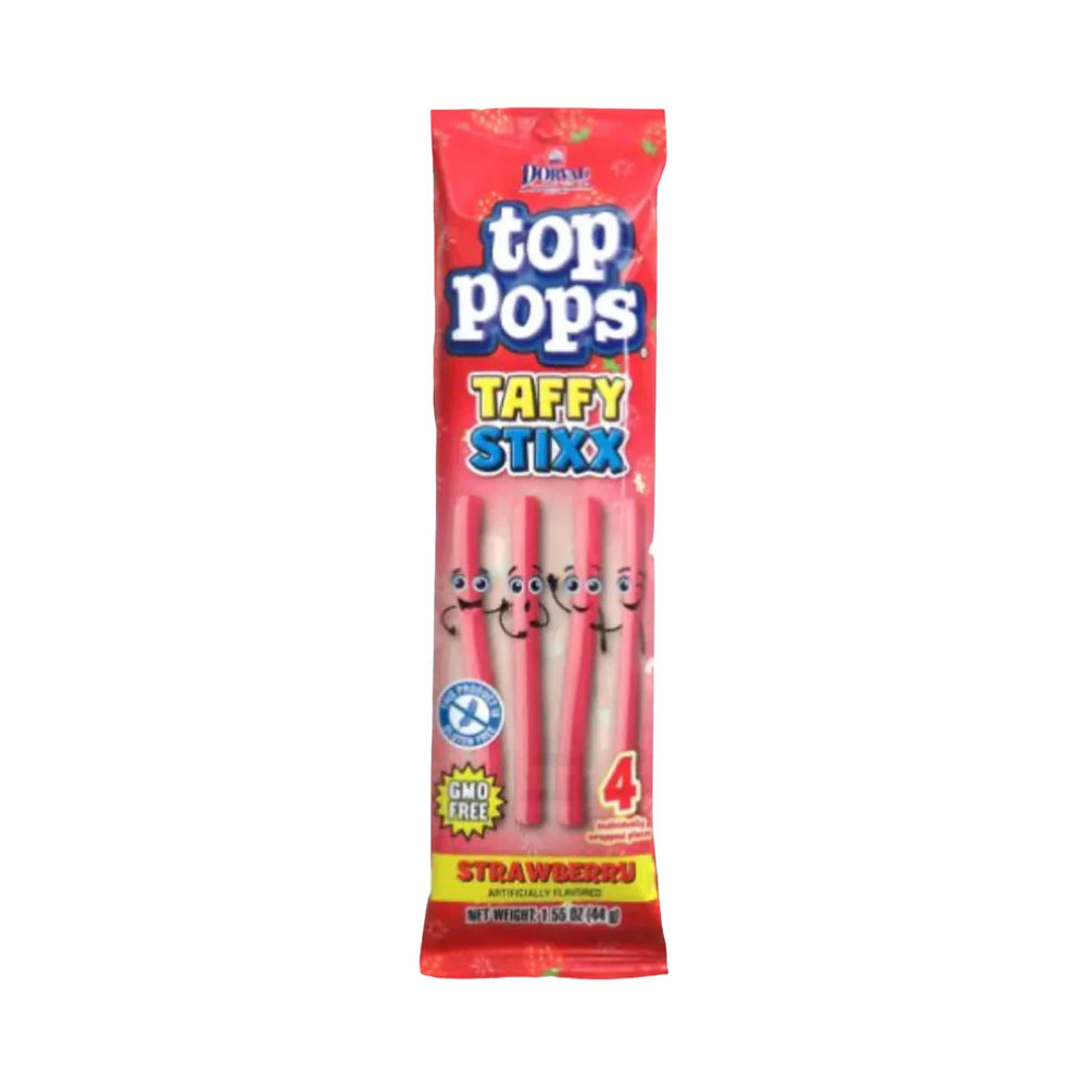 Top Pops Taffy Stixx Strawberry