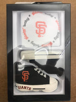San Francisco Giants Baby Bib and Pre-Walkers Shoe Set fully licensed Image 1
