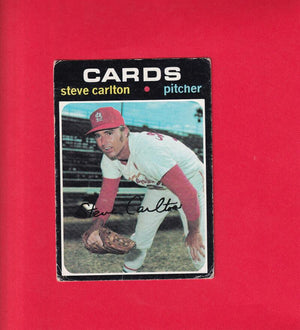 1971 Topps #55 Steve Carlton G/VG St. Louis Cardinals #16547 Image 1