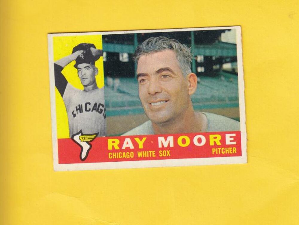 1960 Topps #447 Ray Moore Chicago White Sox EX/NM #16601 Image 1