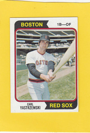 1974 Topps #280 Carl Yastrzemski Boston Red Sox EX/NM #18079 Image 1