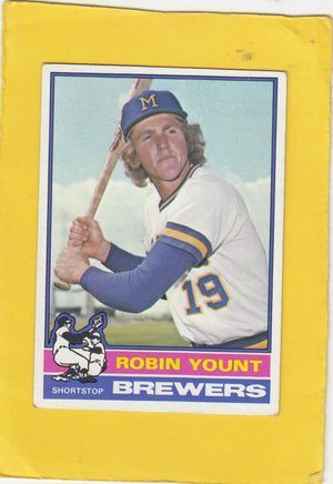 1976 Topps #316 Robin Yount VG/EX Very Good/Excellent Milwaukee Brewers #23217 Image 1