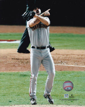 Brian Wilson 8x10 Photo & Top Loader - San Francisco Giants Star Closer Image 1