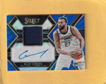 2022-23 Panini Select Autographed Memorabilia Blue #17 Rudy Gobert NM-MT+ MEM Auto 32/49 Minnesota Timberwolves Image 1