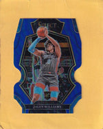 2022-23 Panini Select Blue Prizms Die Cut #167 Jalen Williams Premier Level NM-MT+ 113/249 Oklahoma City Thunder Image 1