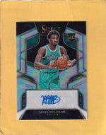 2022-23 Panini Select Rookie Signatures #30 Mark Williams NM-MT+ RC Rookie Auto 63/249 Charlotte Hornets Image 1