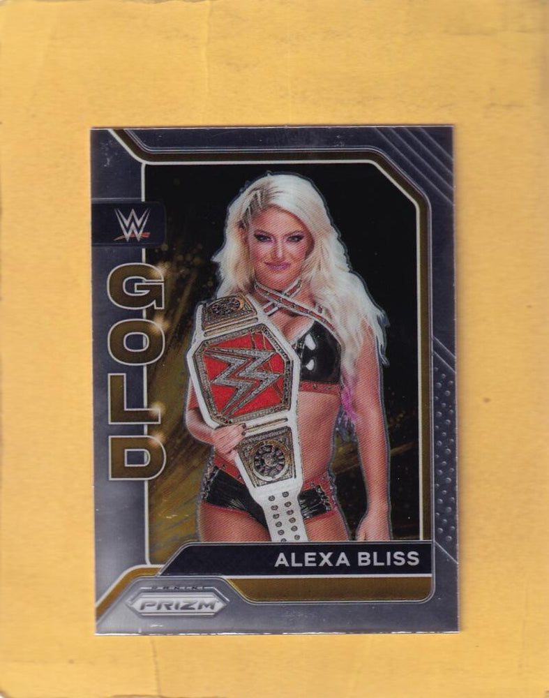 2022 Panini Prizm WWE Gold #6 Alexa Bliss NM-MT+ Raw Image 1