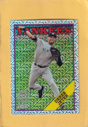 2023 Topps Update Chrome Silver Packs Mojo Refractor #T88CU-38 Derek Jeter NM-MT+ New York Yankees Image 1