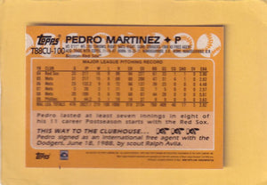 2023 Topps Update Chrome Silver Packs Mojo Refractor #T88CU-100 Pedro Martinez NM-MT+ Boston Red Sox Image 2