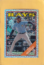 2023 Topps Update Chrome Silver Packs Mojo Refractor #T88CU-16 Taj Bradley NM-MT+ RC Rookie Tampa Bay Rays Image 1