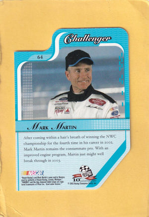 2003 Press Pass Premium #64 Mark Martin CC NM-MT+ Image 2