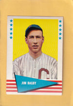 1961 Fleer #92 Jim Bagby EX+ Excellent+ Cleveland Indians #28304 Image 1