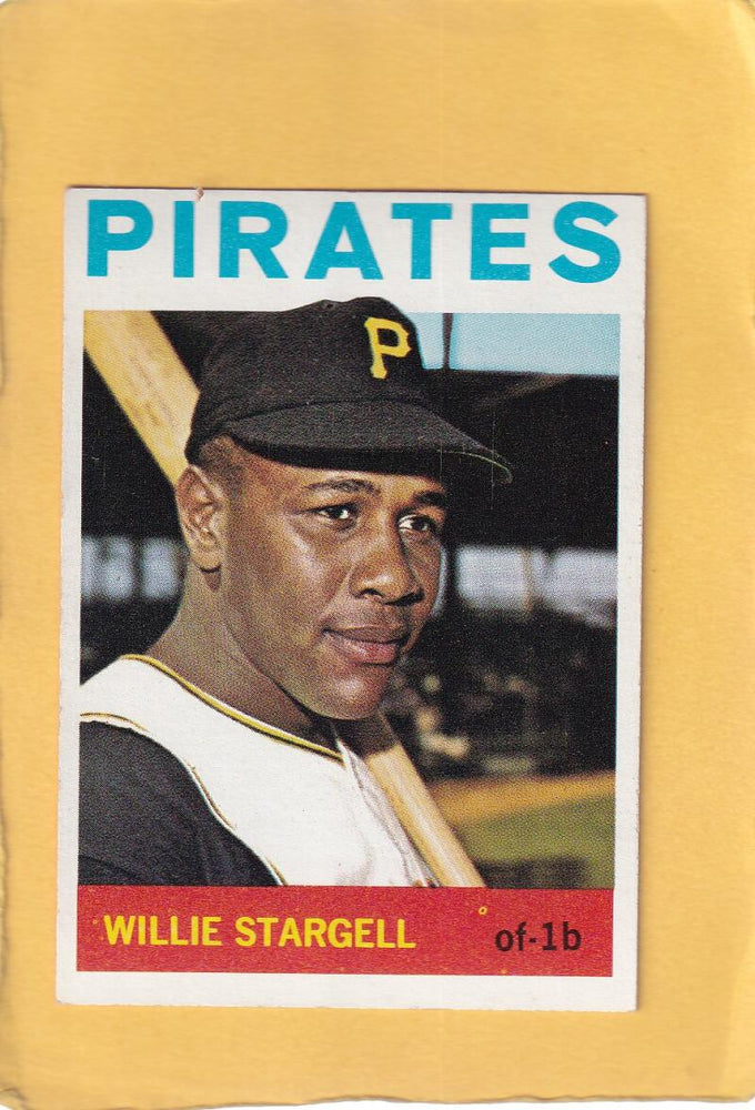 1964 Topps #342 Willie Stargell EX Excellent Pittsburgh Pirates #28330 Image 1