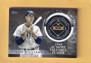 2023 Topps Update Series MVP Medallion #MVP-TW Ted Williams NM-MT+ MEM Boston Red Sox Image 1