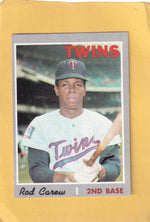 1970 Topps #290 Rod Carew EX+ Excellent+ Minnesota Twins #28506 Image 1