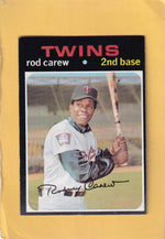 1971 Topps #210 Rod Carew EX+ Excellent+ Minnesota Twins #28507 Image 1