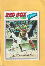 1977 Topps #640 Carlton Fisk EX/NM Boston Red Sox #28509 Image 1