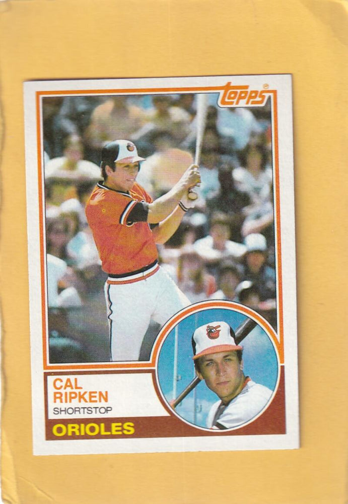 1983 Topps #163 Cal Ripken Jr. NM-MT Baltimore Orioles #28512 Image 1