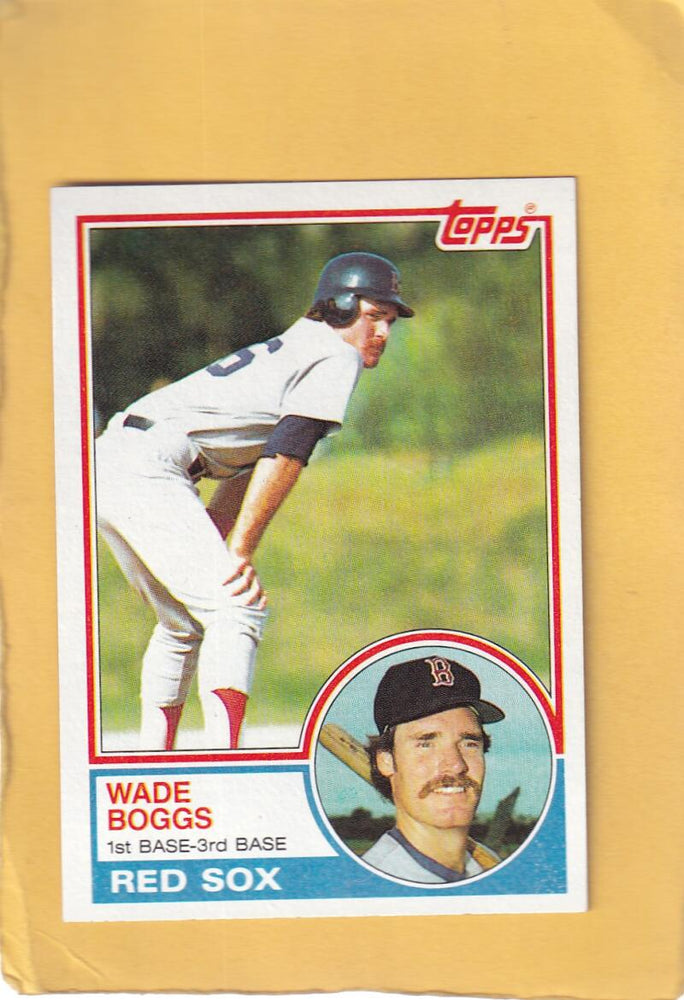 1983 Topps #498 Wade Boggs NM-MT RC Rookie Boston Red Sox #28514 Image 1