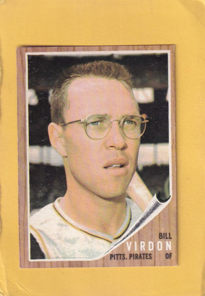 1962 Topps #415 Bill Virdon EX/NM Pittsburgh Pirates #28537 Image 1