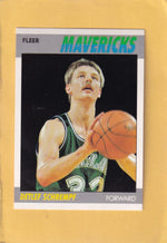 1987-88 Fleer #97 Detlef Schrempf NM-MT RC Rookie Dallas Mavericks #28570 Image 1