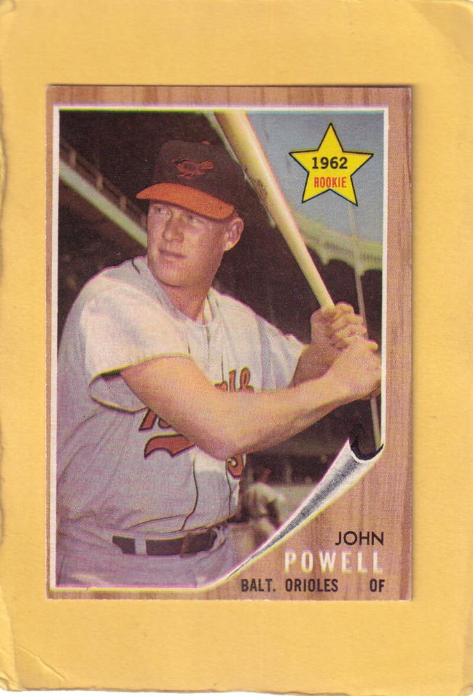 1962 Topps #99 Boog Powell UER EX+ Excellent+ RC Rookie Baltimore Orioles #28587 Image 1