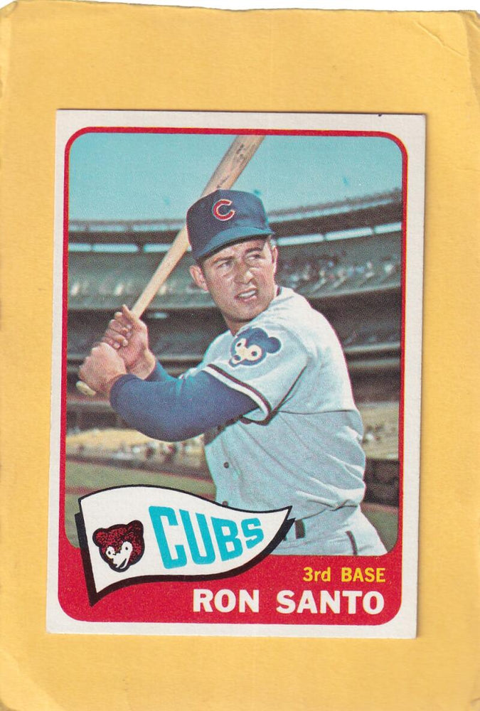1965 Topps #110 Ron Santo EX/NM Chicago Cubs #28588 Image 1