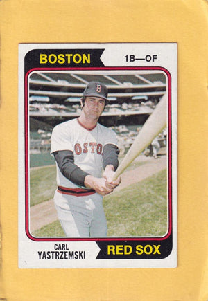 1974 Topps #280 Carl Yastrzemski EX/NM Boston Red Sox #28600 Image 1