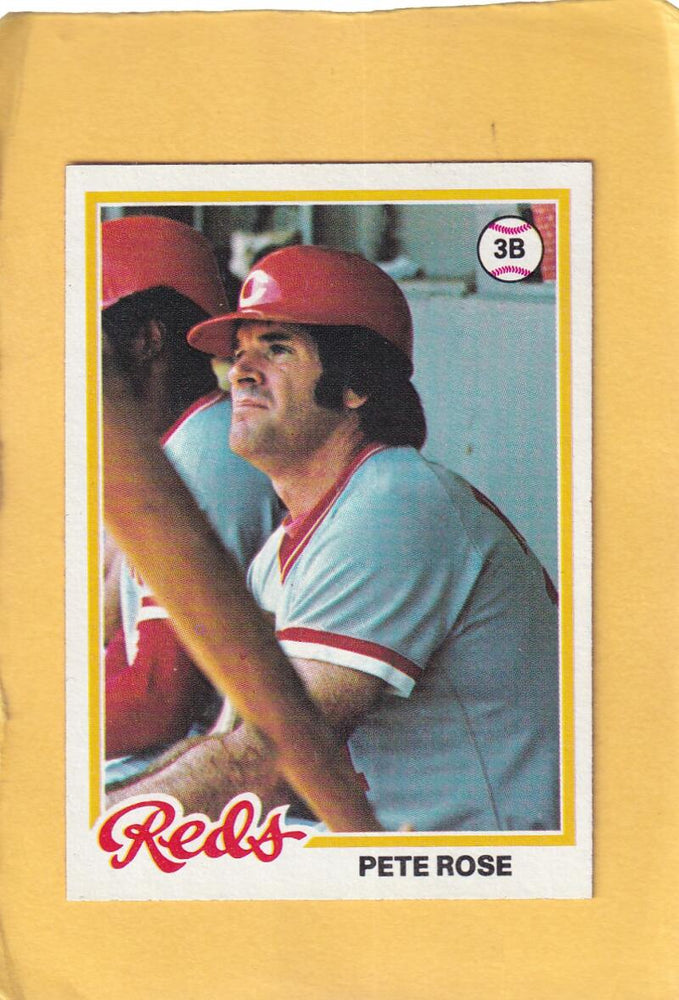 1978 Topps #20 Pete Rose DP NM-MT Cincinnati Reds #28602 Image 1