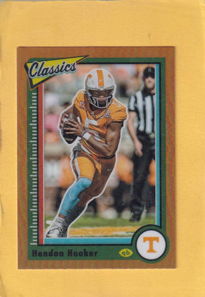 2023 Panini Chronicles Draft Picks Classics Premium Edition Orange #12 Hendon Hooker NM-MT+ Tennessee Volunteers Image 1