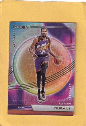 2022-23 Panini Recon Holo Bronze #37 Kevin Durant NM-MT+ 24/299 Phoenix Suns Image 1