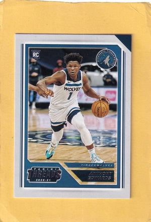 2020-21 Panini Chronicles Threads #87 Anthony Edwards NM-MT+ Minnesota Timberwolves RC Rookie Image 1