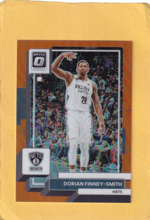 2022-23 Donruss Optic Orange #142 Dorian Finney-Smith NM-MT+ 32/199 Brooklyn Nets Image 1