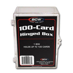 BCW 100-Card Hinged Box