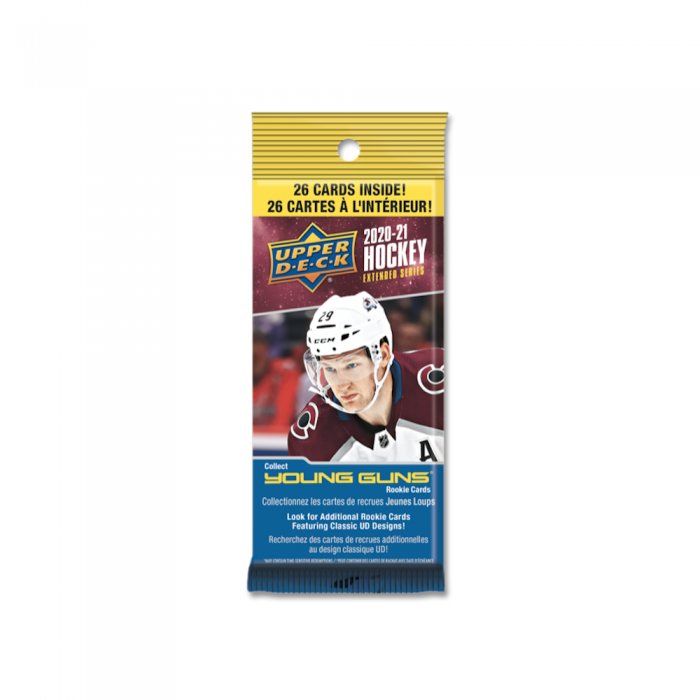 Upper Deck 2020-21 Hockey Extended Series Fat Pack (26 Cards)