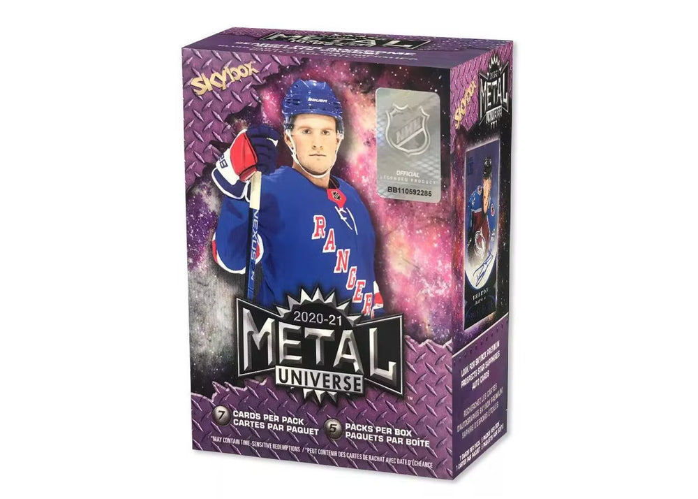Upper Deck 2020-21 Metal Universe Hockey Blaster Box (5 Packs)