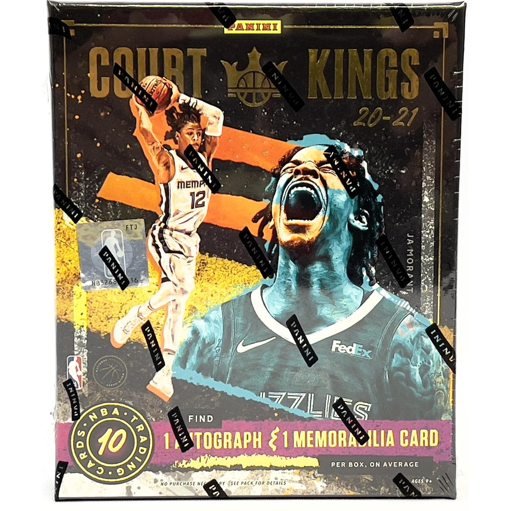 Panini 2020-2021 Court Kings Basketball Hobby Box (10 Cards)