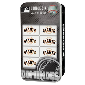 
                
                    Load image into Gallery viewer, Master Pieces Double Six San Francisco Giants Dominoes
                
            
