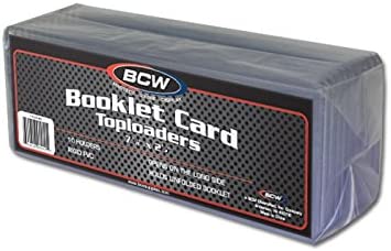 BCW Booklet Card Toploaders Pack (10 Holders)