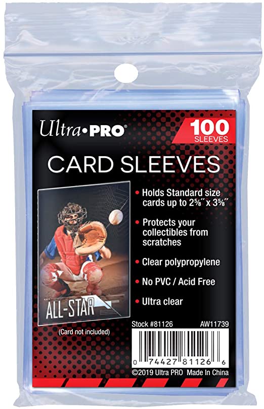 ultra pro clear card sleeves Pro: Penny (100 ct) Tofu's Trading Recommended for use with Ultra PRO Card Sleeves and Premium Card Sleeves (items 81385 and 81126) PRO-Matte Standard Deck Protector Sleeves