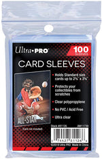 Ultra Pro Clear Card Sleeves (100 Sleeves)