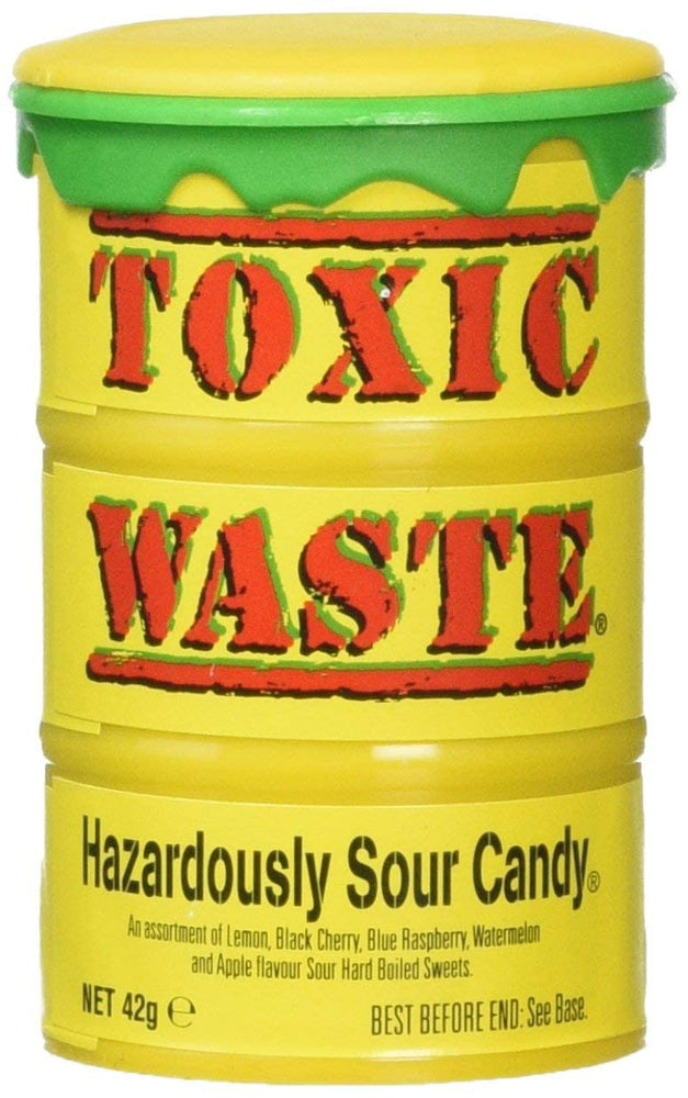 Toxic Waste Yellow Drum Candy
