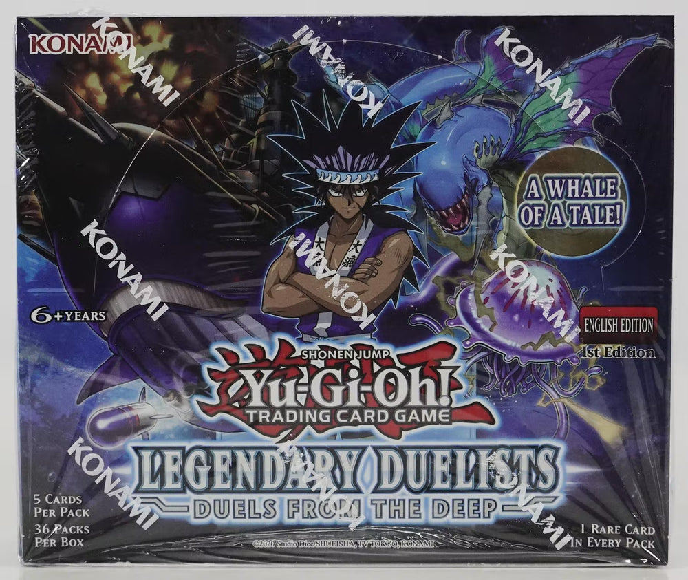 Yu-Gi-Oh Legendary Duelists Duels From The Deep Booster Box (36 Packs ...